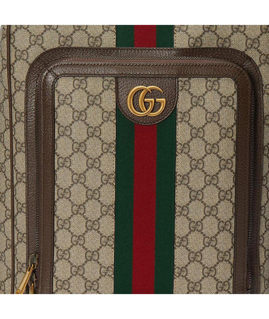 GUCCI Бежевый рюкзак, фото 8