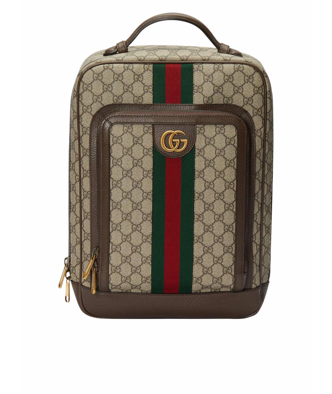 GUCCI Бежевый рюкзак, фото 1