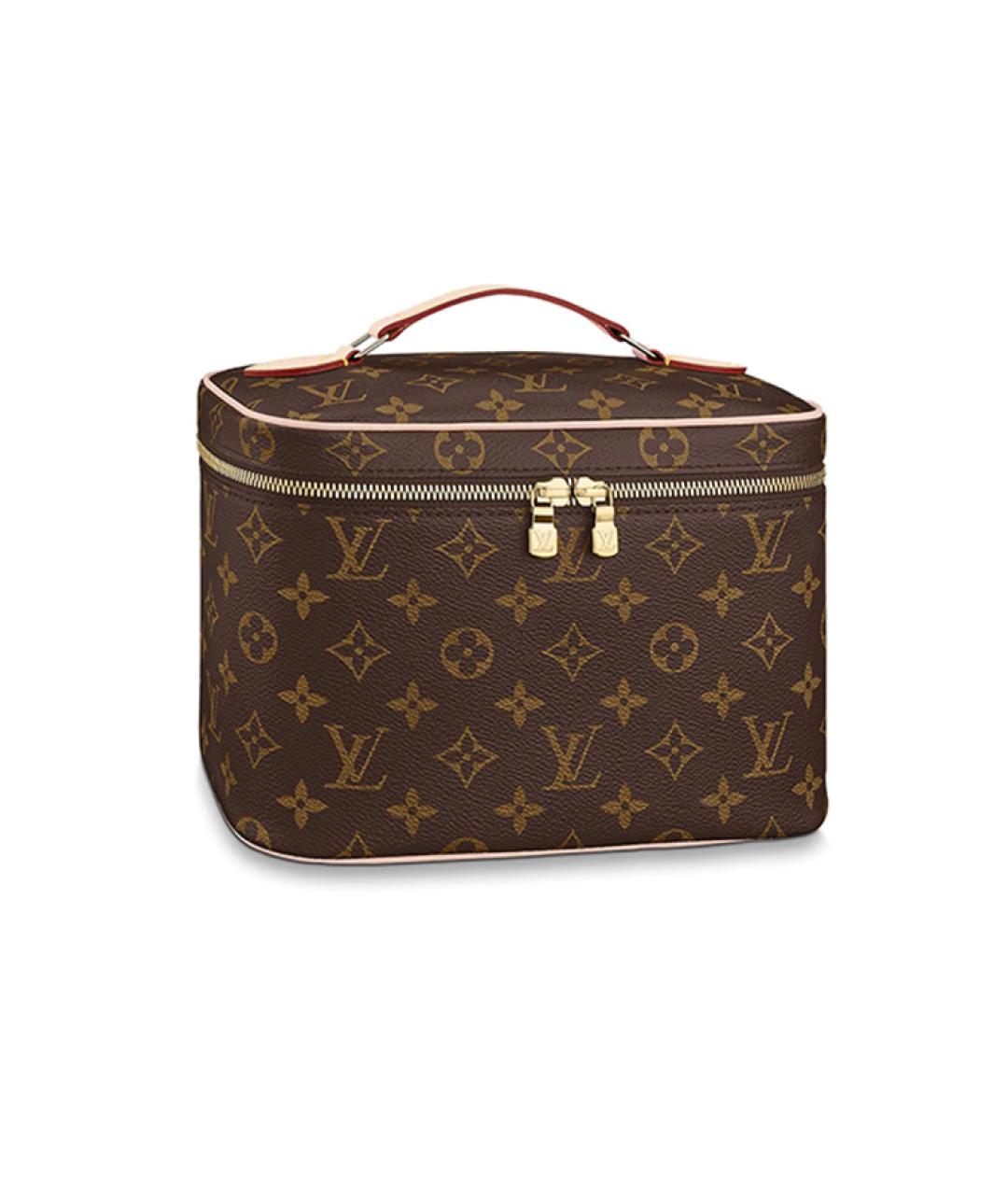 LOUIS VUITTON Коричневая кожаная сумка через плечо, фото 1