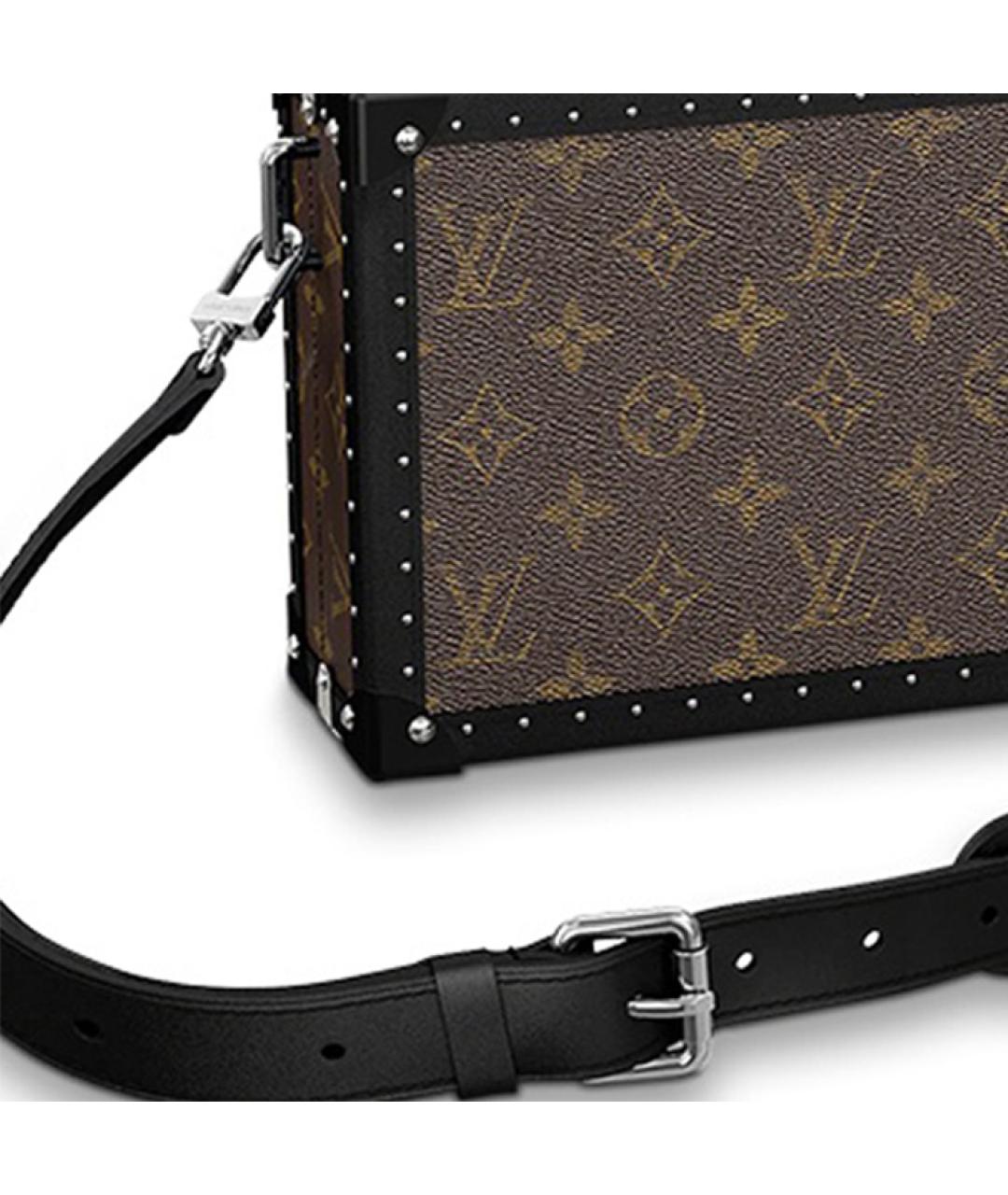 LOUIS VUITTON Коричневая сумка на плечо, фото 6