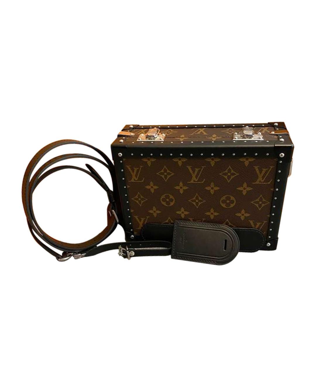 LOUIS VUITTON Коричневая сумка на плечо, фото 3