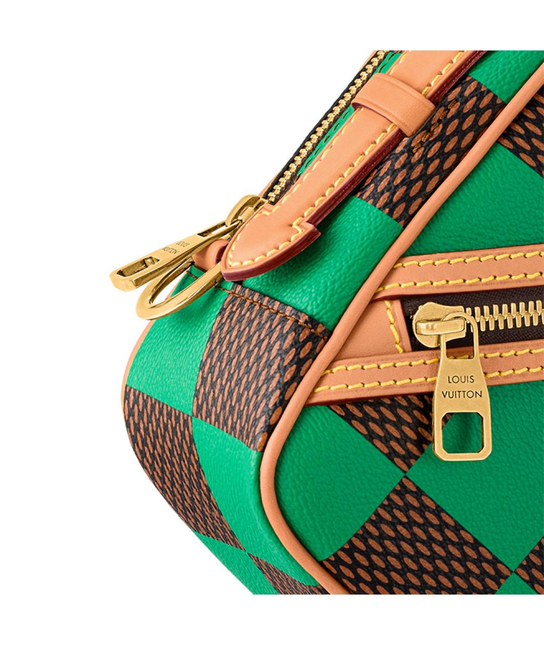 LOUIS VUITTON Зеленая сумка на плечо, фото 6