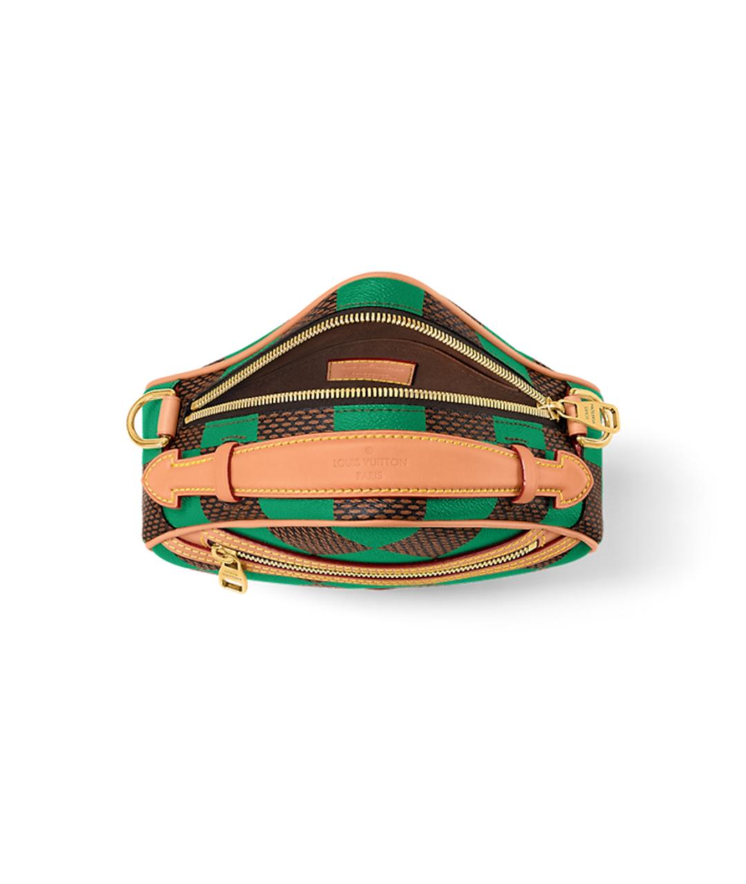 LOUIS VUITTON Зеленая сумка на плечо, фото 4
