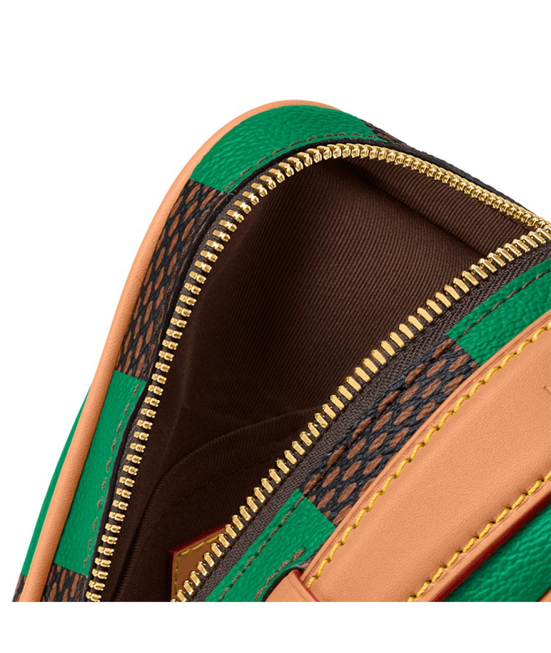 LOUIS VUITTON Зеленая сумка на плечо, фото 5
