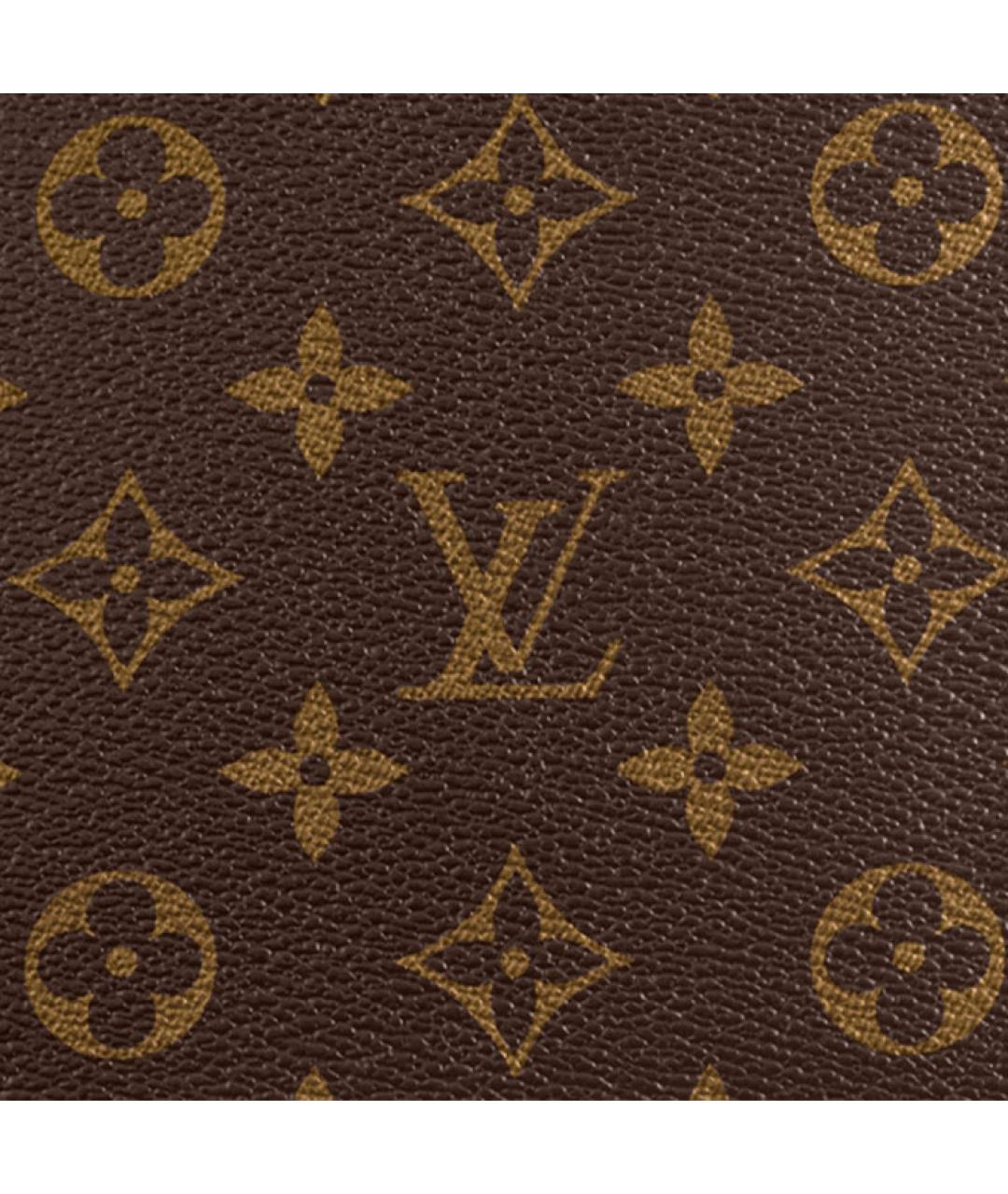 LOUIS VUITTON Коричневая сумка с короткими ручками, фото 7