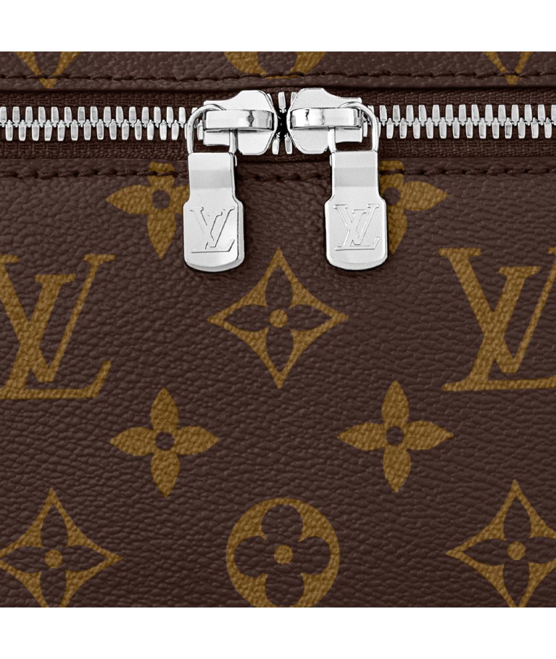 LOUIS VUITTON Коричневая косметичка, фото 5