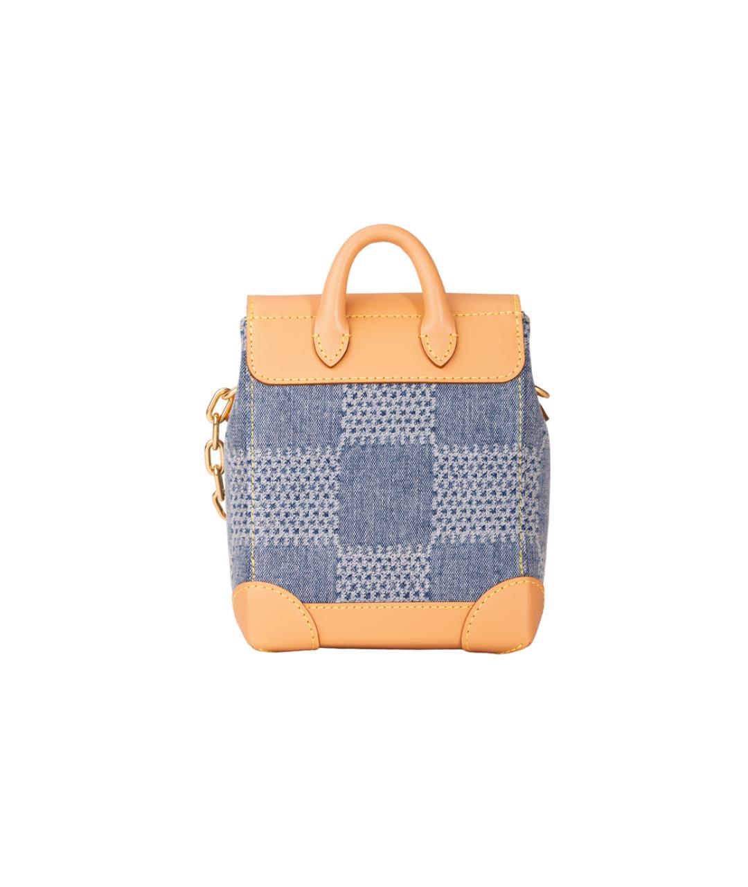 LOUIS VUITTON Голубая сумка на плечо, фото 2