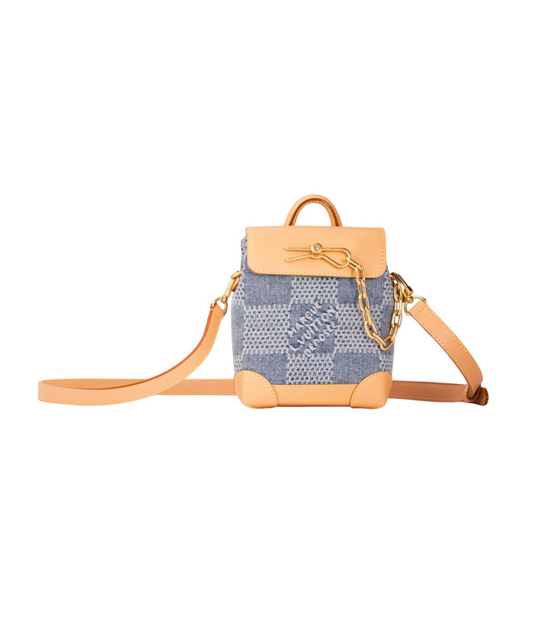 LOUIS VUITTON Голубая сумка на плечо, фото 1