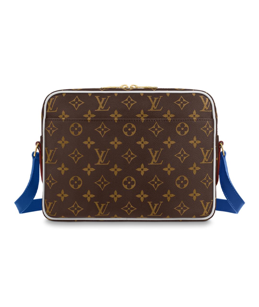 LOUIS VUITTON Коричневая сумка на плечо, фото 3