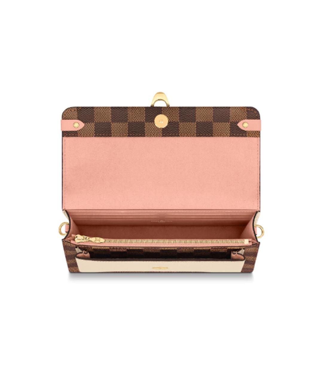 LOUIS VUITTON Коричневая сумка через плечо, фото 4