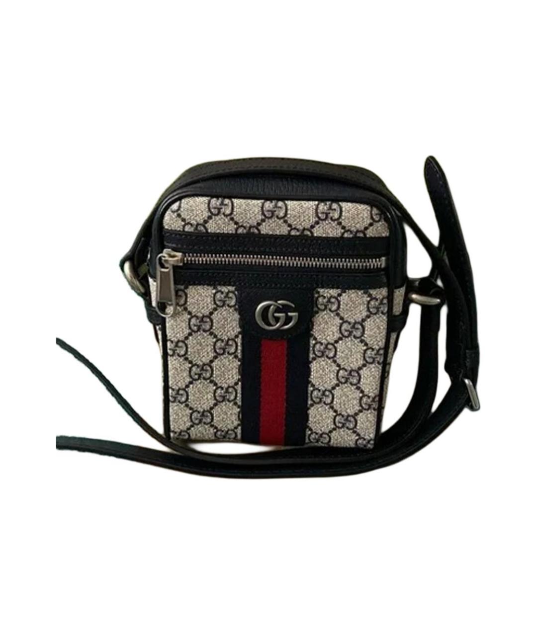 GUCCI Синяя сумка через плечо, фото 2