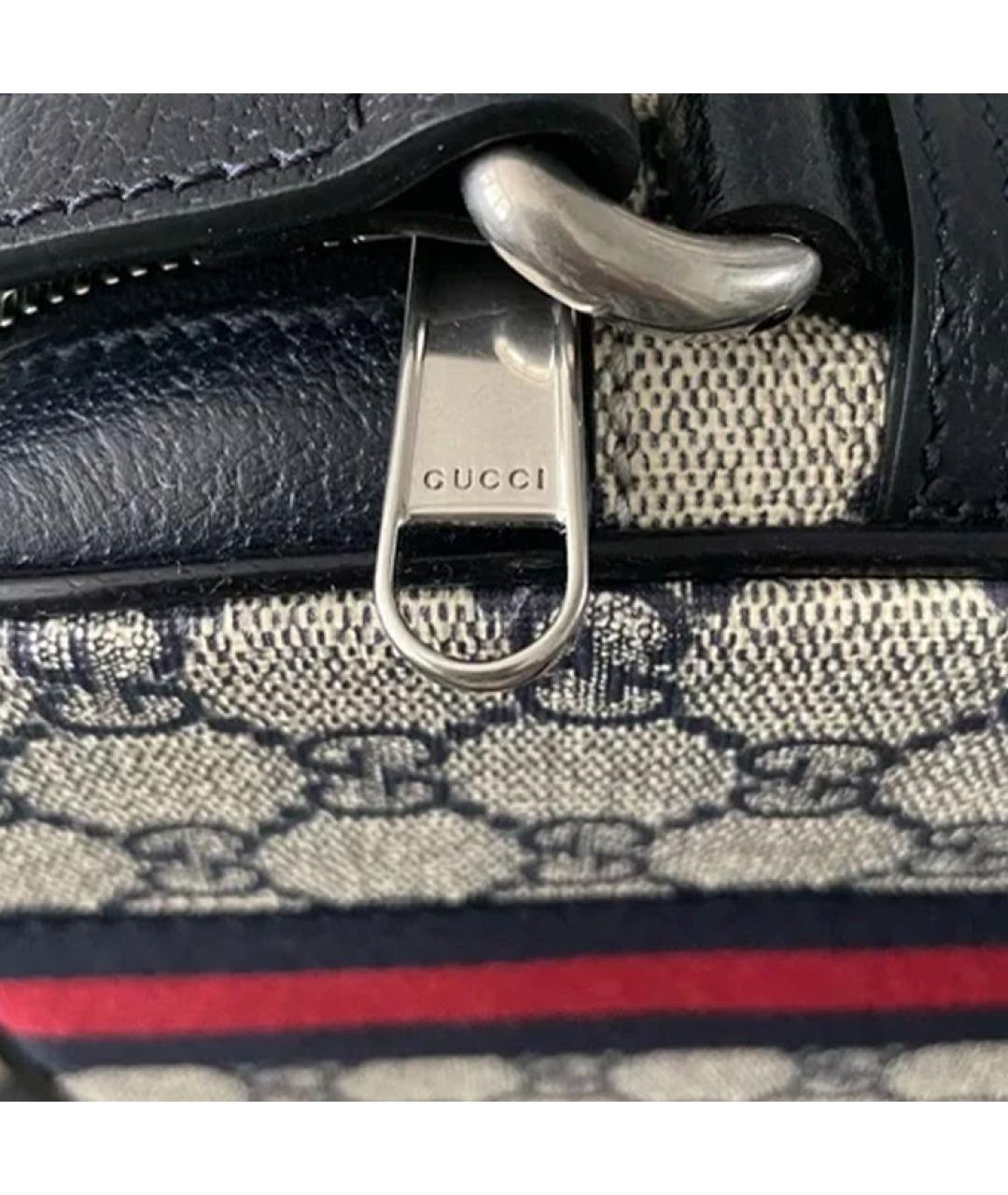 GUCCI Синяя сумка через плечо, фото 5