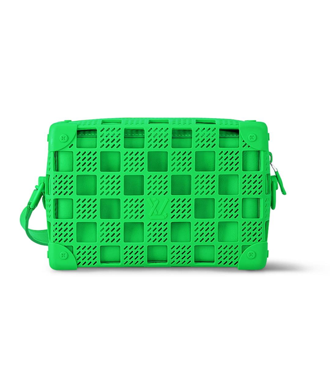 LOUIS VUITTON Зеленая сумка на плечо, фото 3