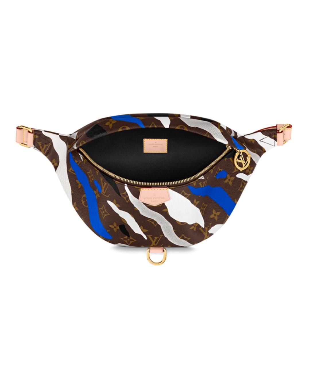 LOUIS VUITTON Коричневая поясная сумка, фото 2