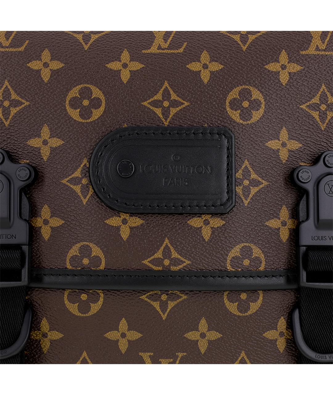 LOUIS VUITTON Коричневая сумка через плечо, фото 6