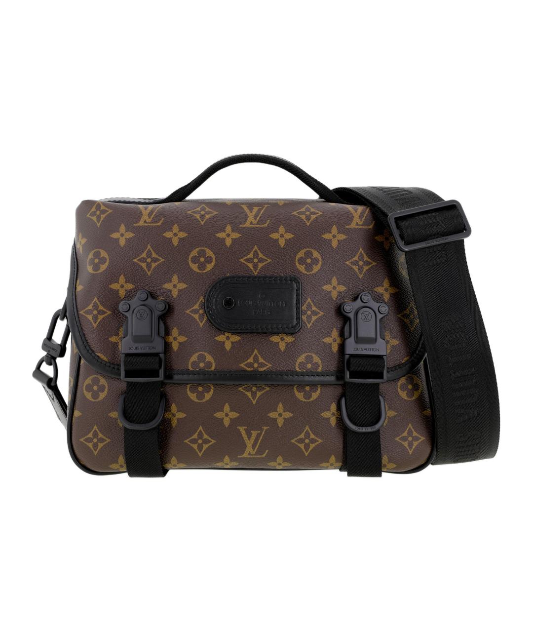LOUIS VUITTON Коричневая сумка через плечо, фото 1