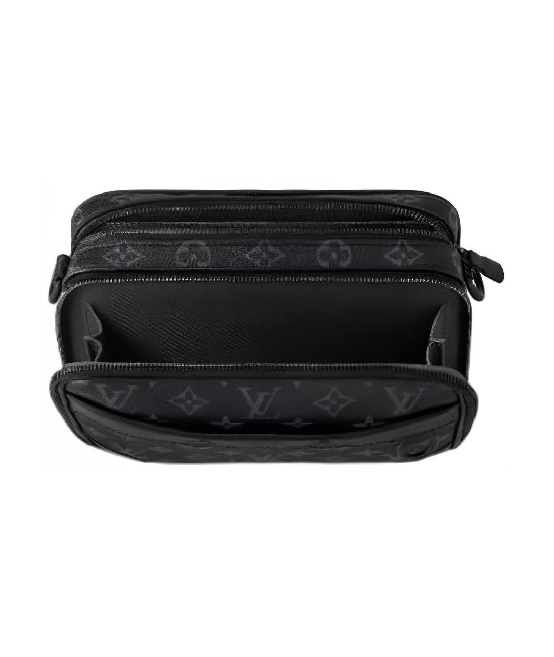 LOUIS VUITTON Черная сумка на плечо, фото 3