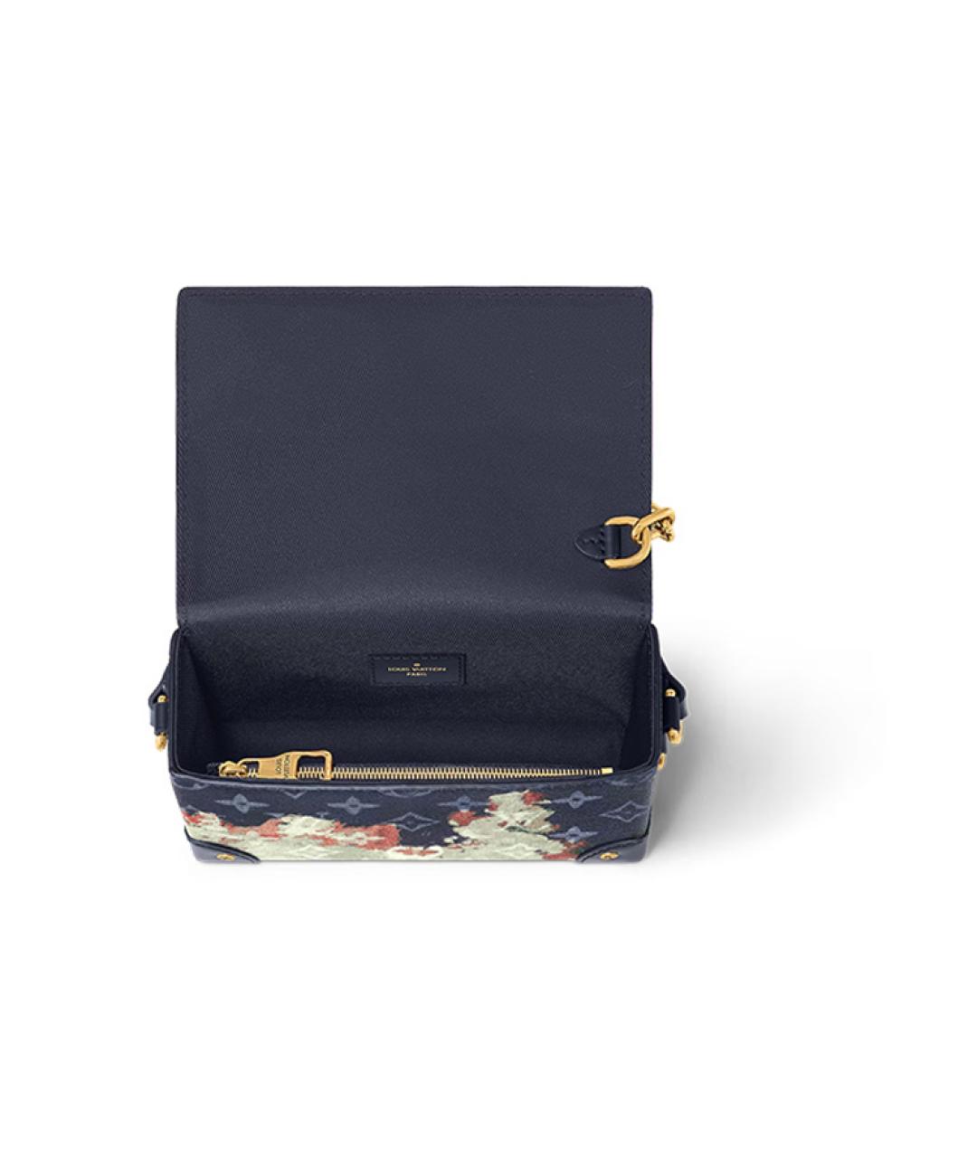 LOUIS VUITTON Темно-синяя сумка на плечо, фото 4