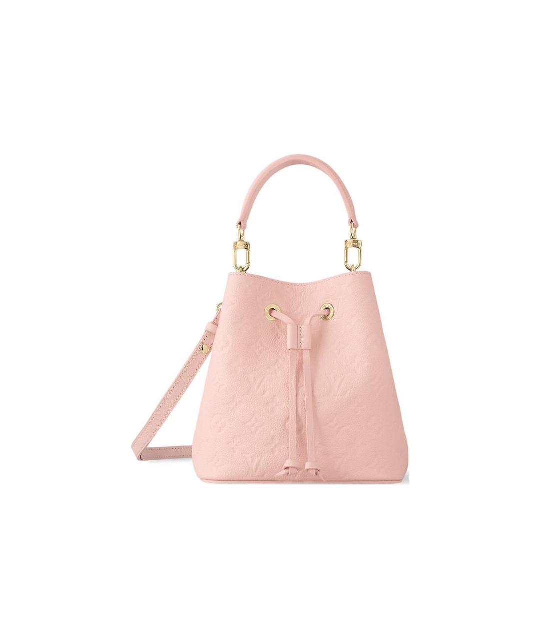 LOUIS VUITTON Розовая кожаная сумка через плечо, фото 1