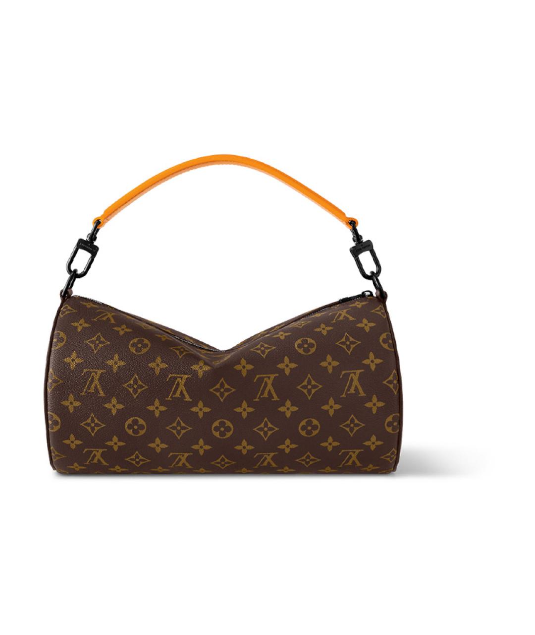 LOUIS VUITTON Коричневая сумка на плечо, фото 4