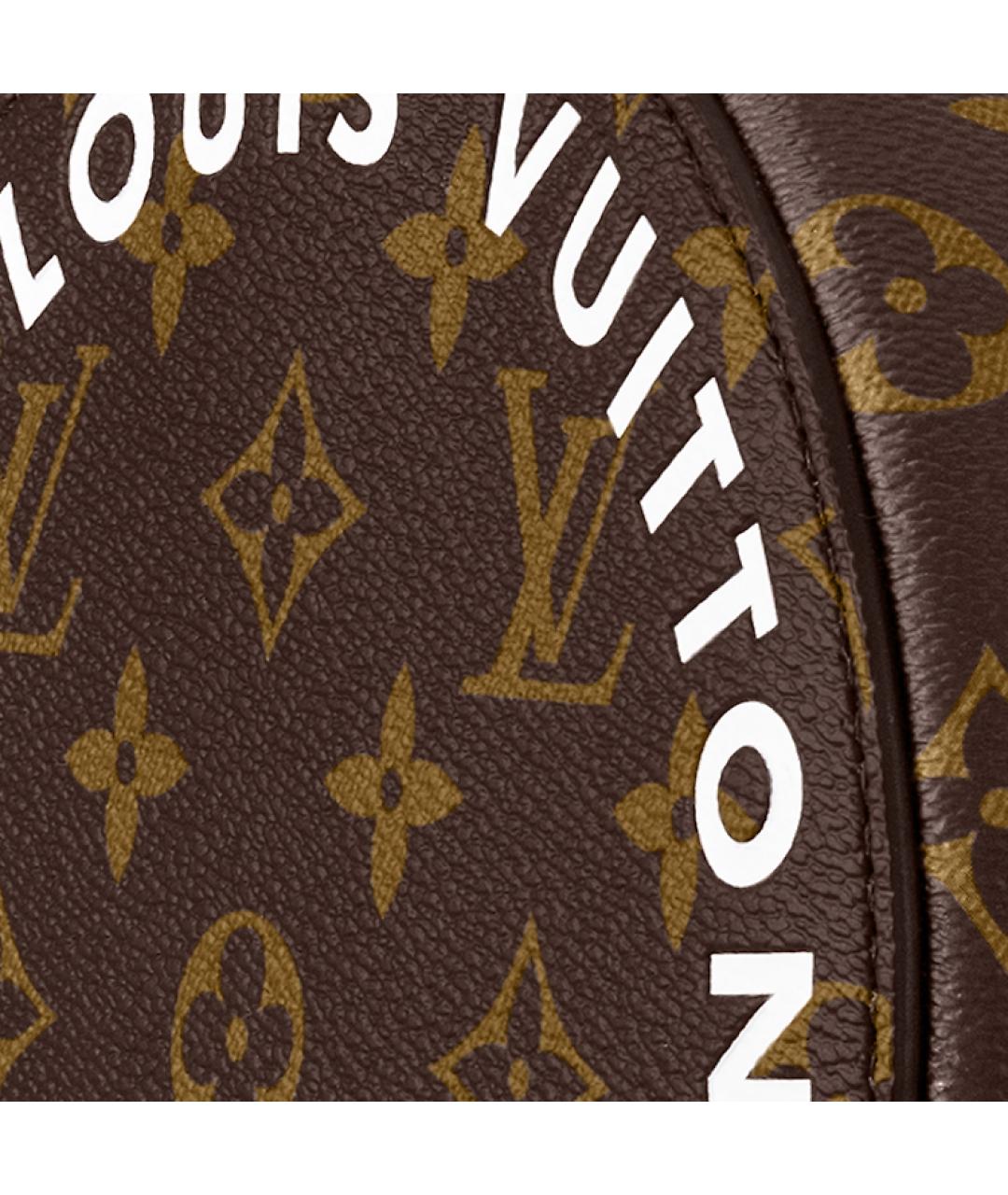 LOUIS VUITTON Коричневая сумка на плечо, фото 6