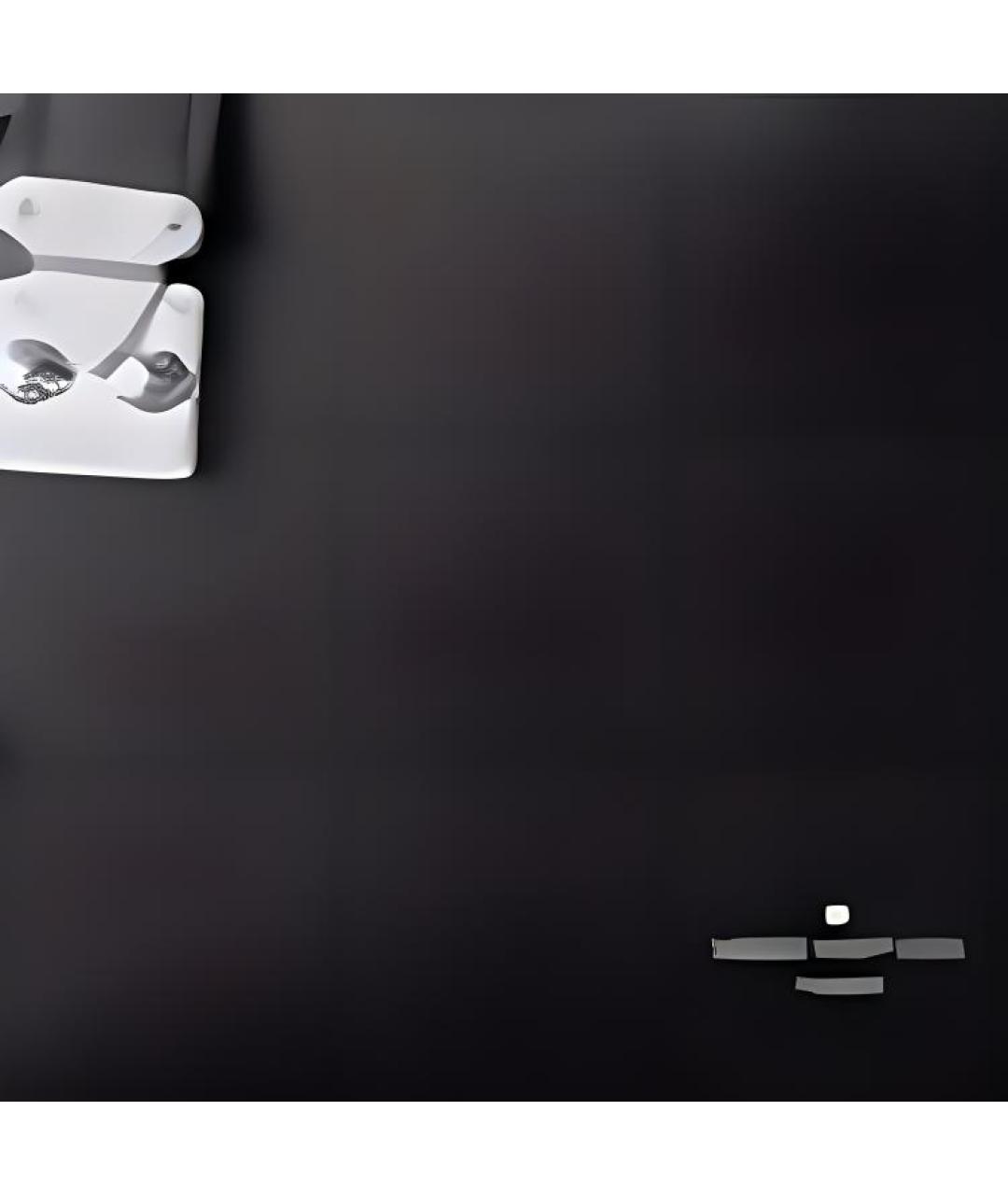 LOUIS VUITTON Черная кожаная сумка через плечо, фото 2