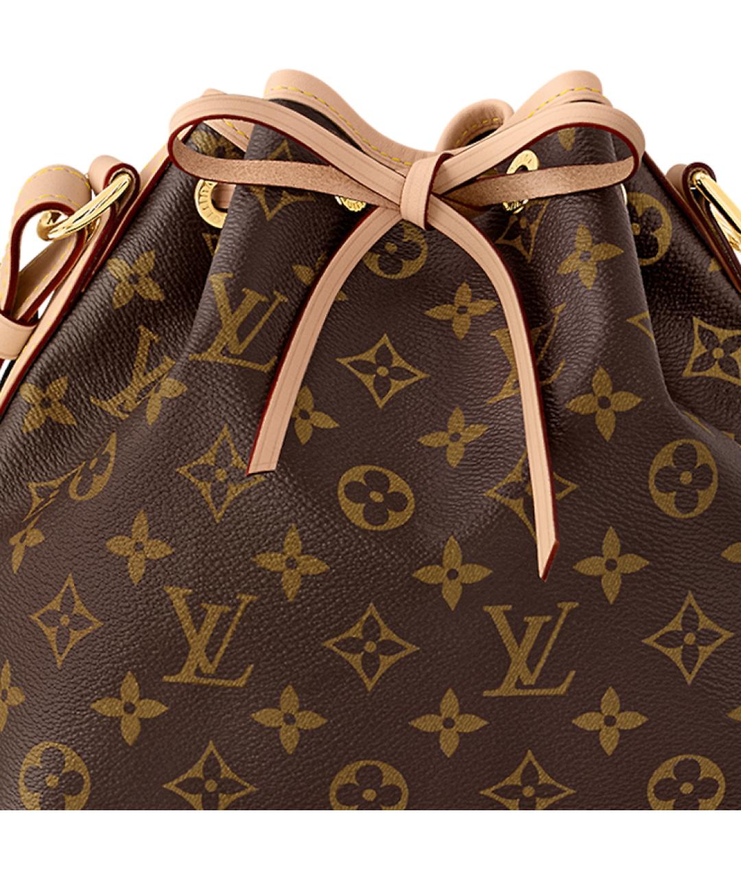 LOUIS VUITTON Коричневая сумка через плечо, фото 4