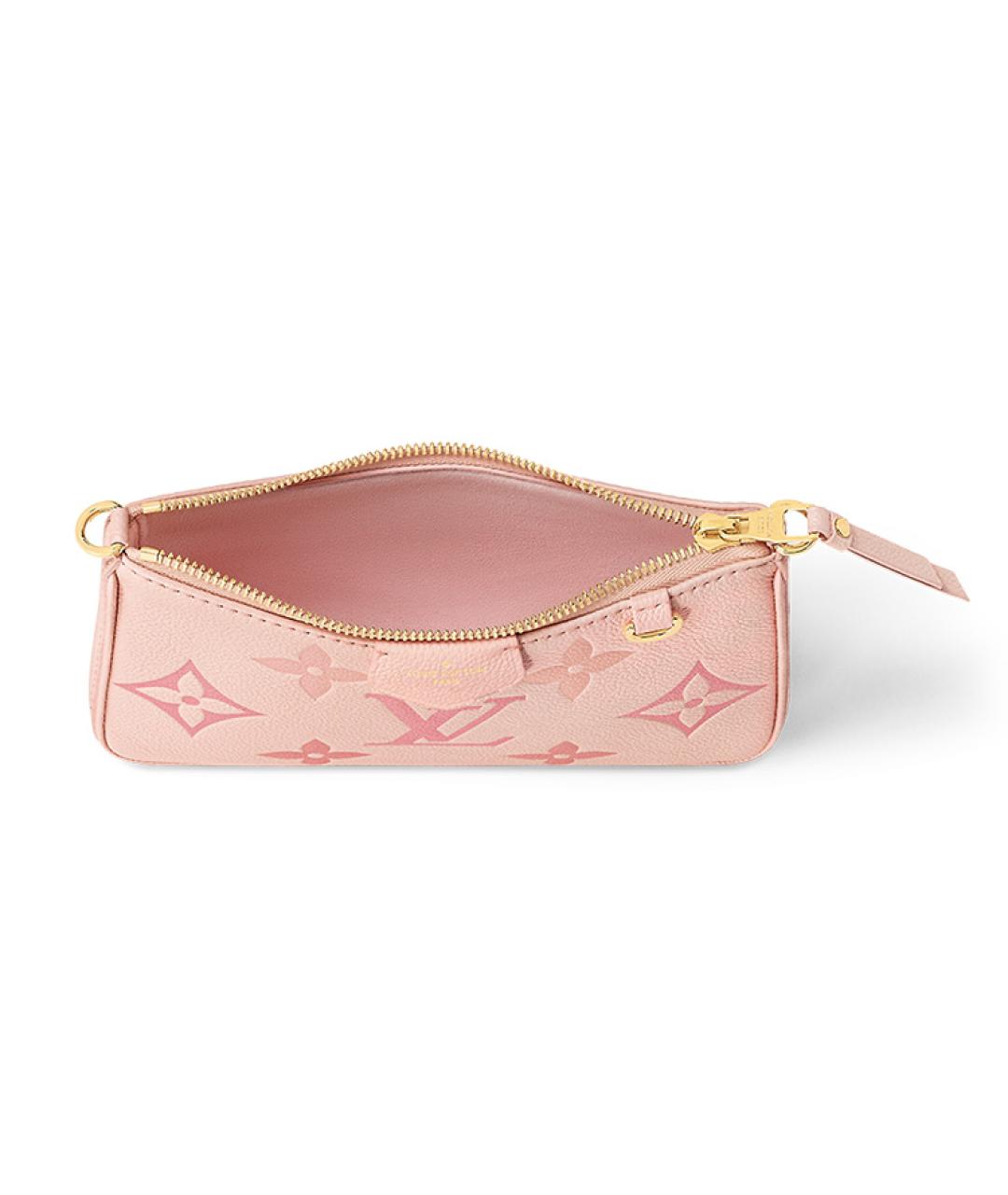 LOUIS VUITTON Розовая кожаная сумка через плечо, фото 4