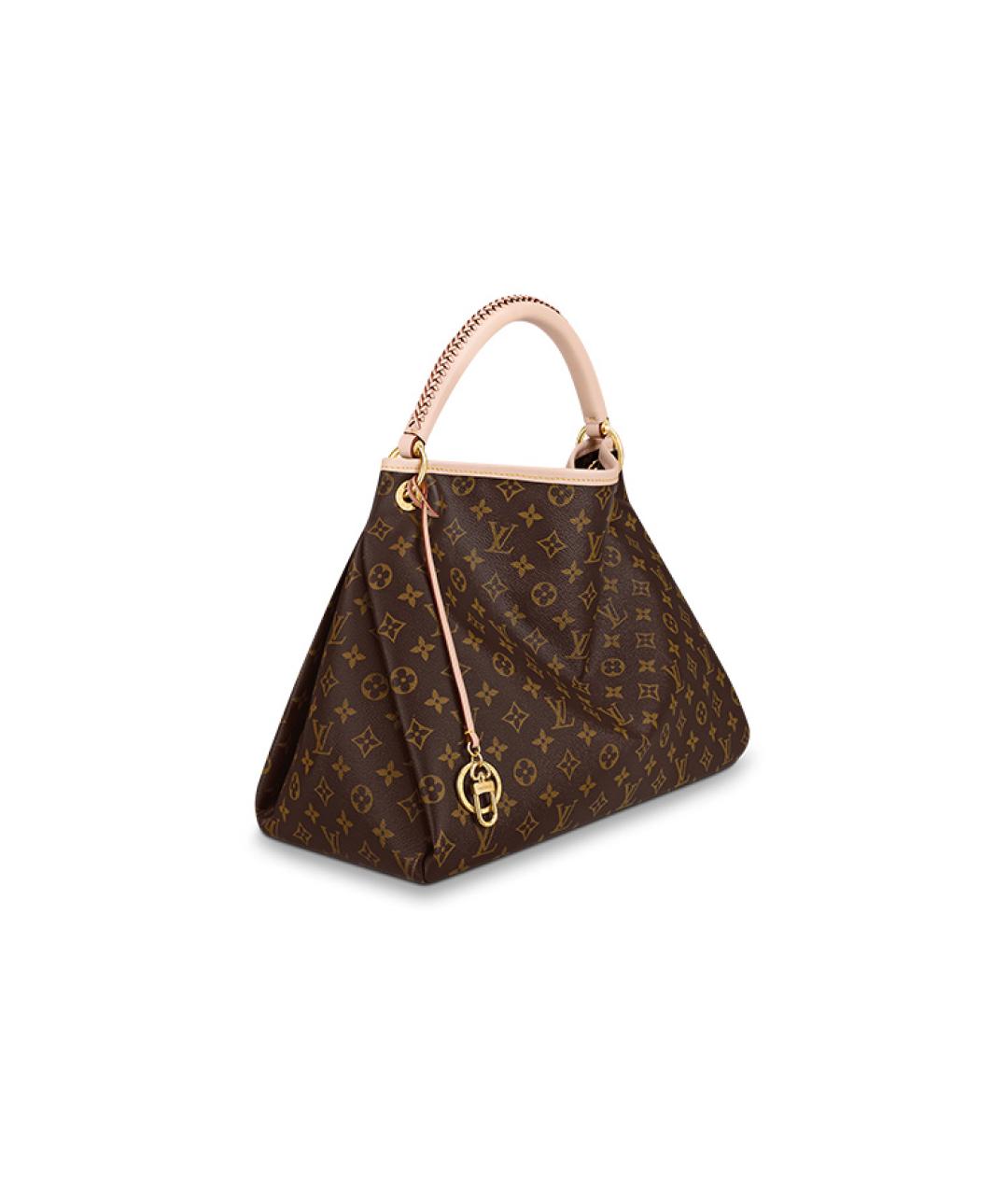 LOUIS VUITTON Коричневая сумка через плечо, фото 3