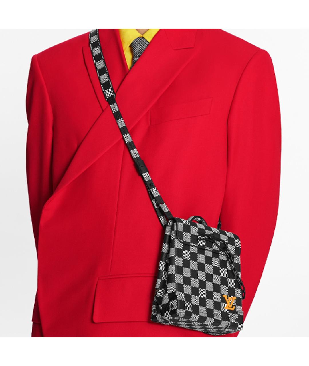 LOUIS VUITTON Черная сумка на плечо, фото 6