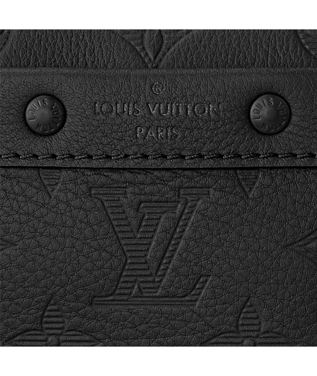 LOUIS VUITTON Черная сумка на плечо, фото 5