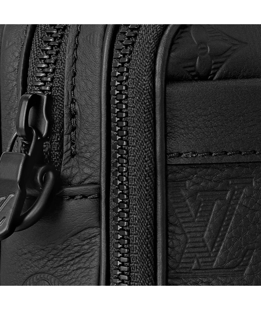 LOUIS VUITTON Черная сумка на плечо, фото 6