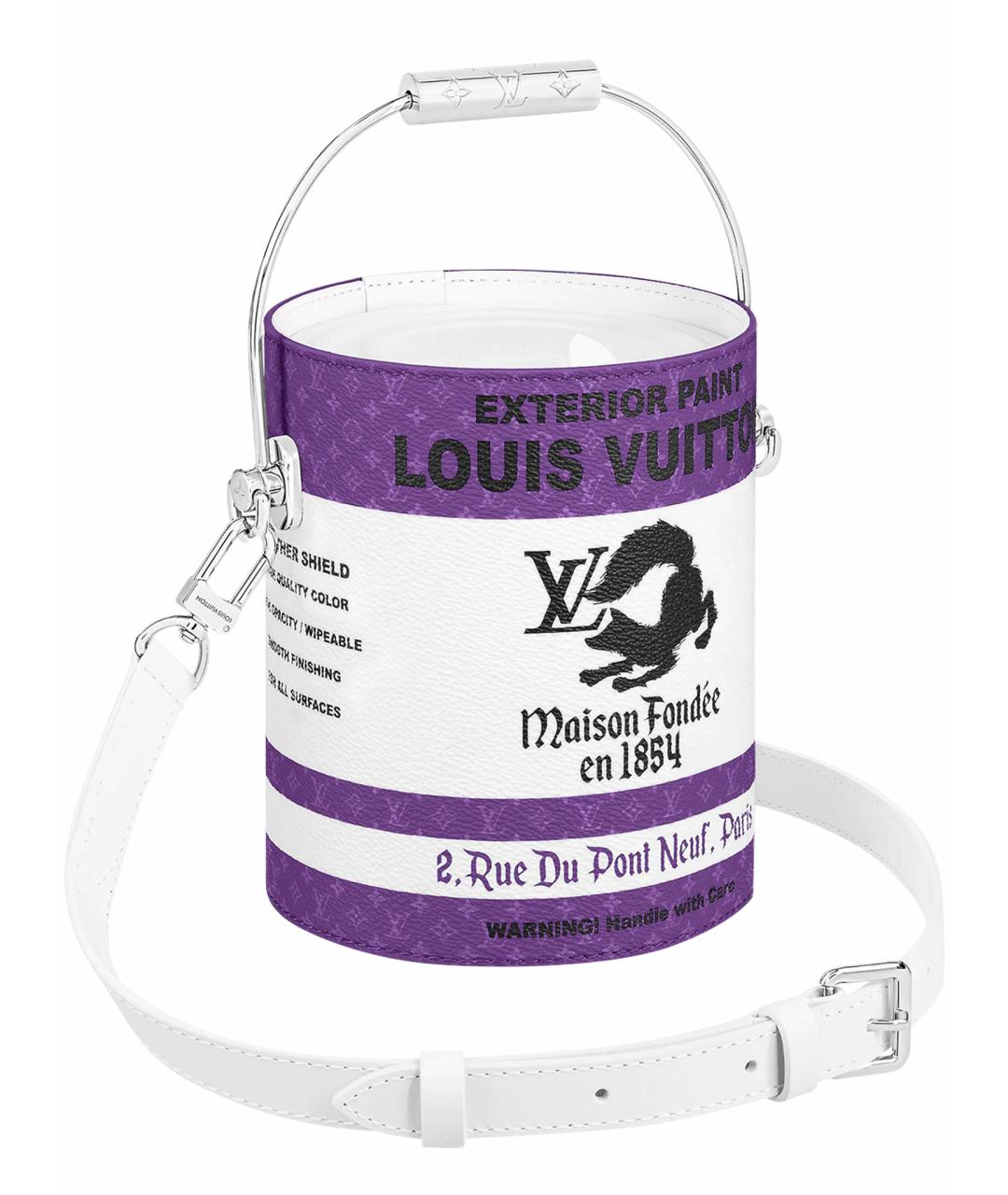 LOUIS VUITTON Фиолетовая сумка на плечо, фото 1