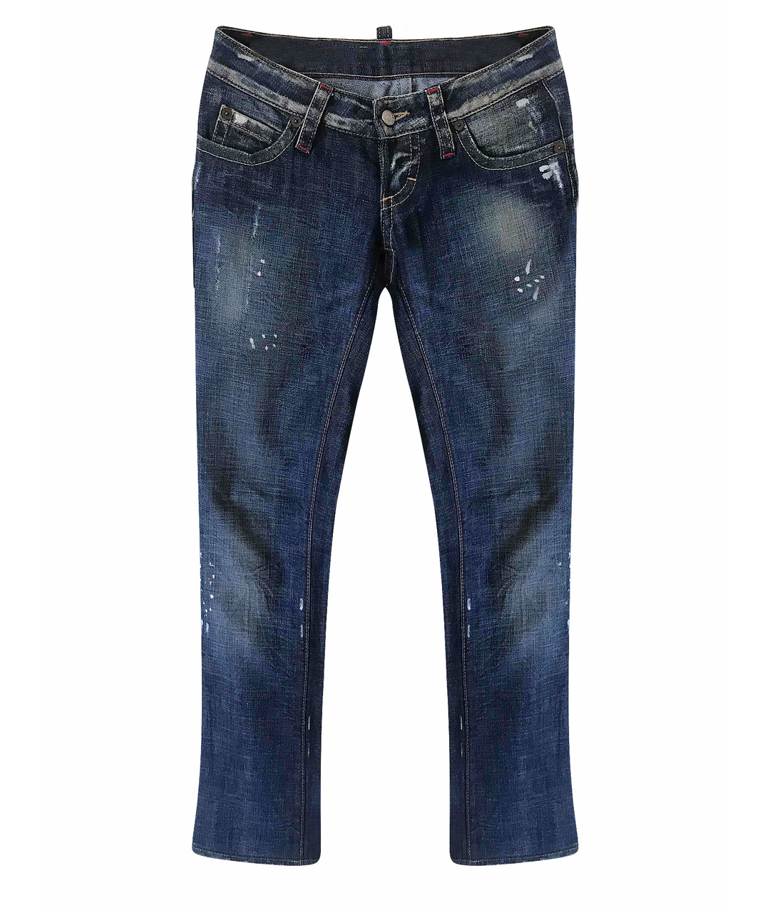 DSQUARED2 Хлопковые прямые джинсы, фото 1