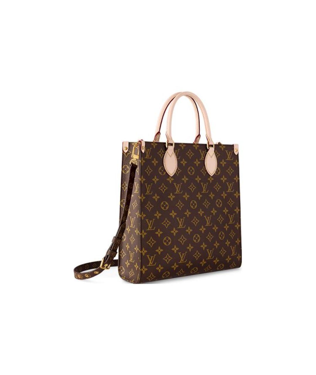 LOUIS VUITTON Коричневая сумка тоут, фото 2