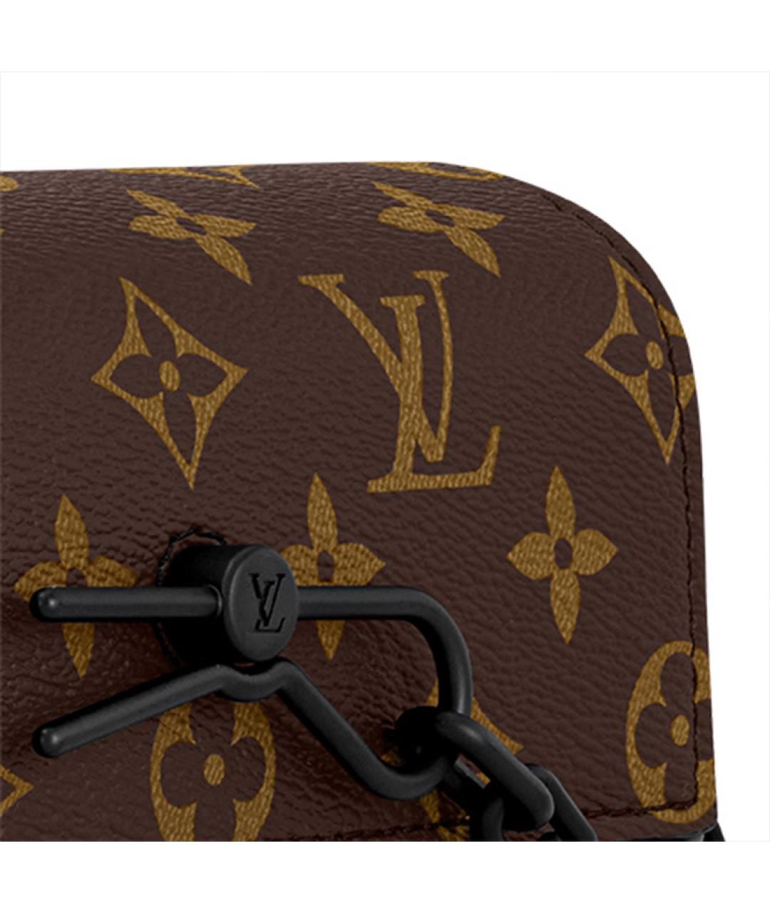 LOUIS VUITTON Коричневая сумка на плечо, фото 5