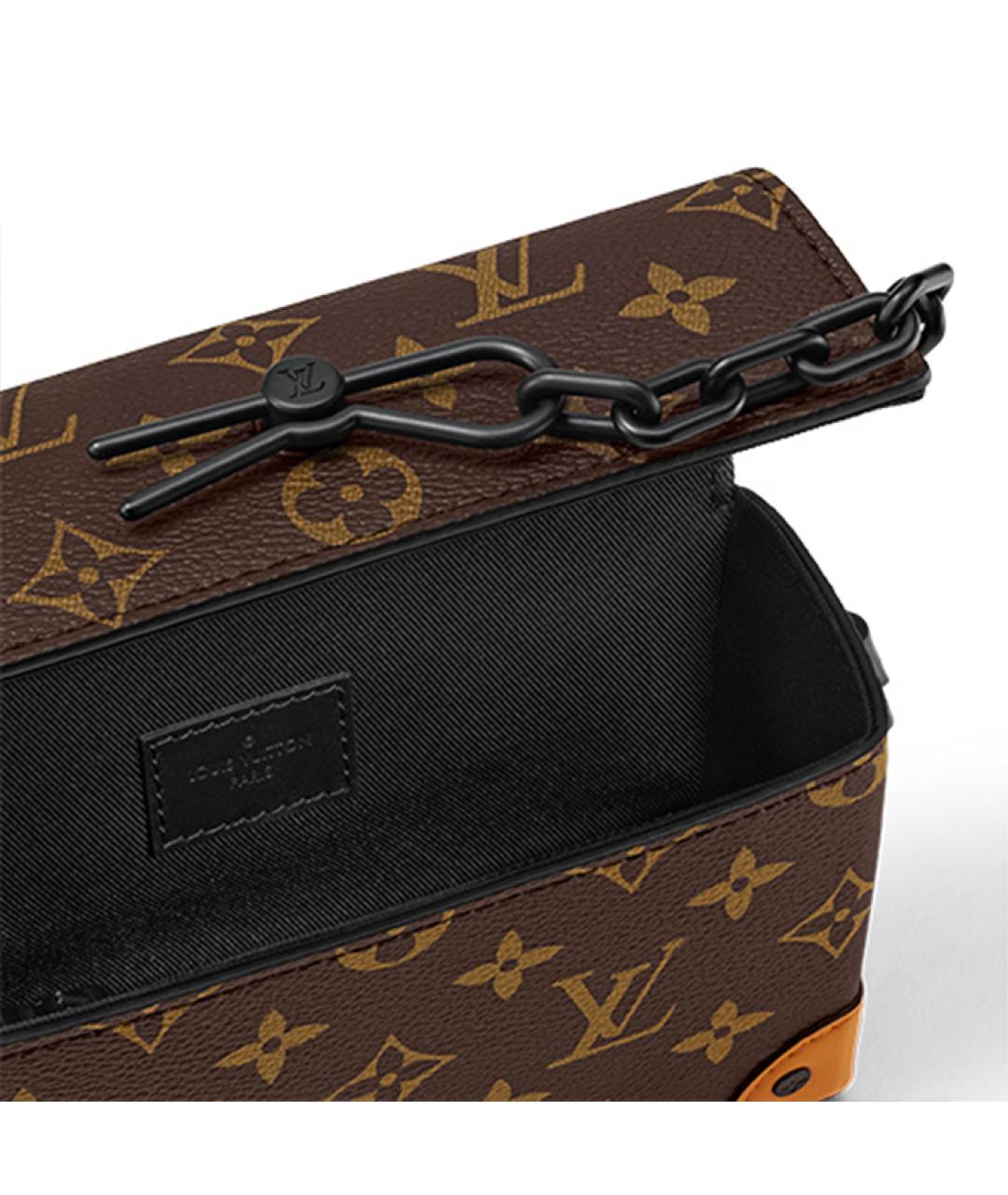 LOUIS VUITTON Коричневая сумка на плечо, фото 6