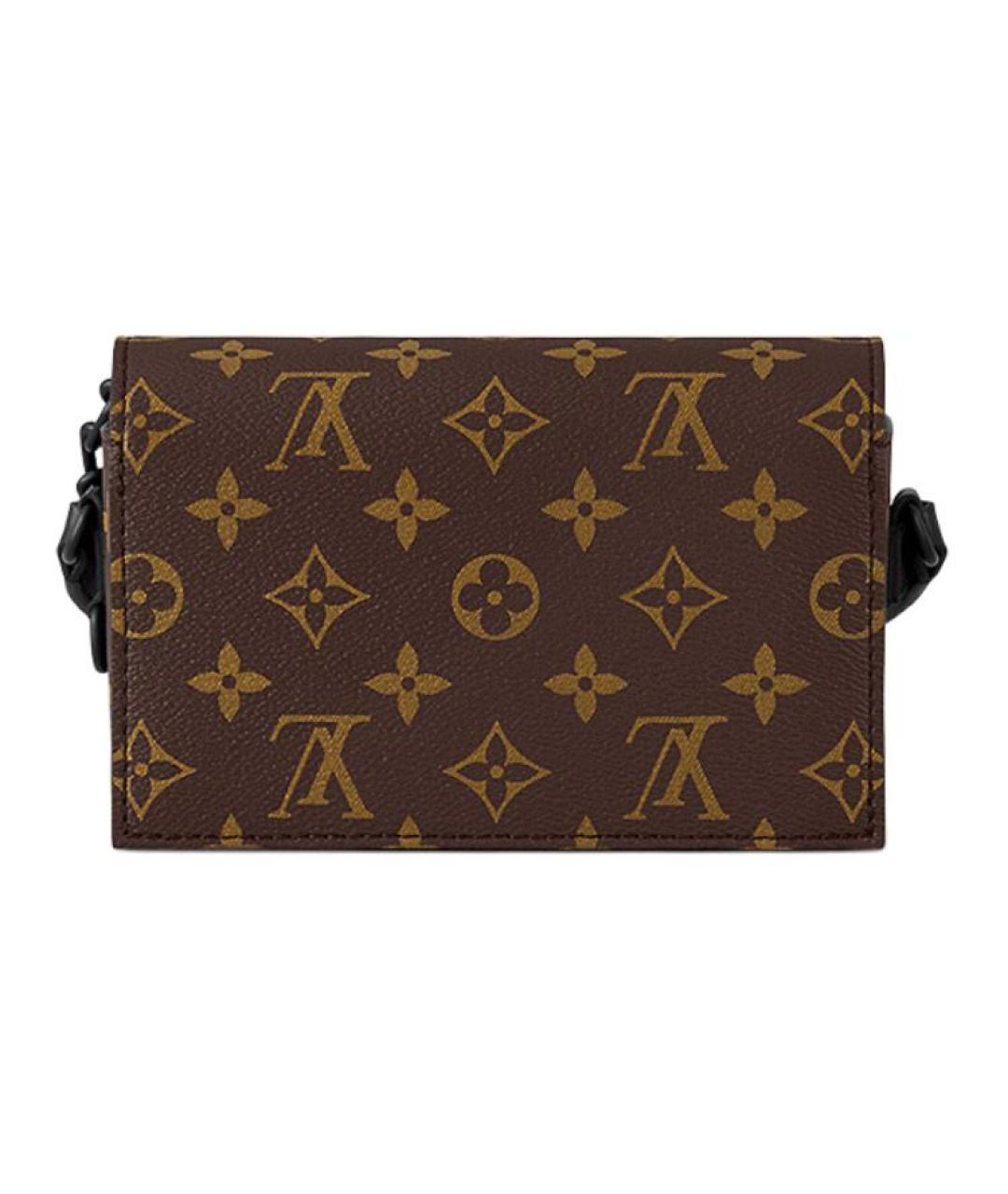 LOUIS VUITTON Коричневая сумка на плечо, фото 3