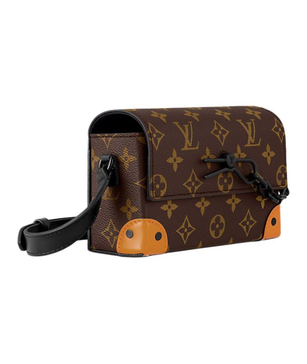 LOUIS VUITTON Коричневая сумка на плечо, фото 2