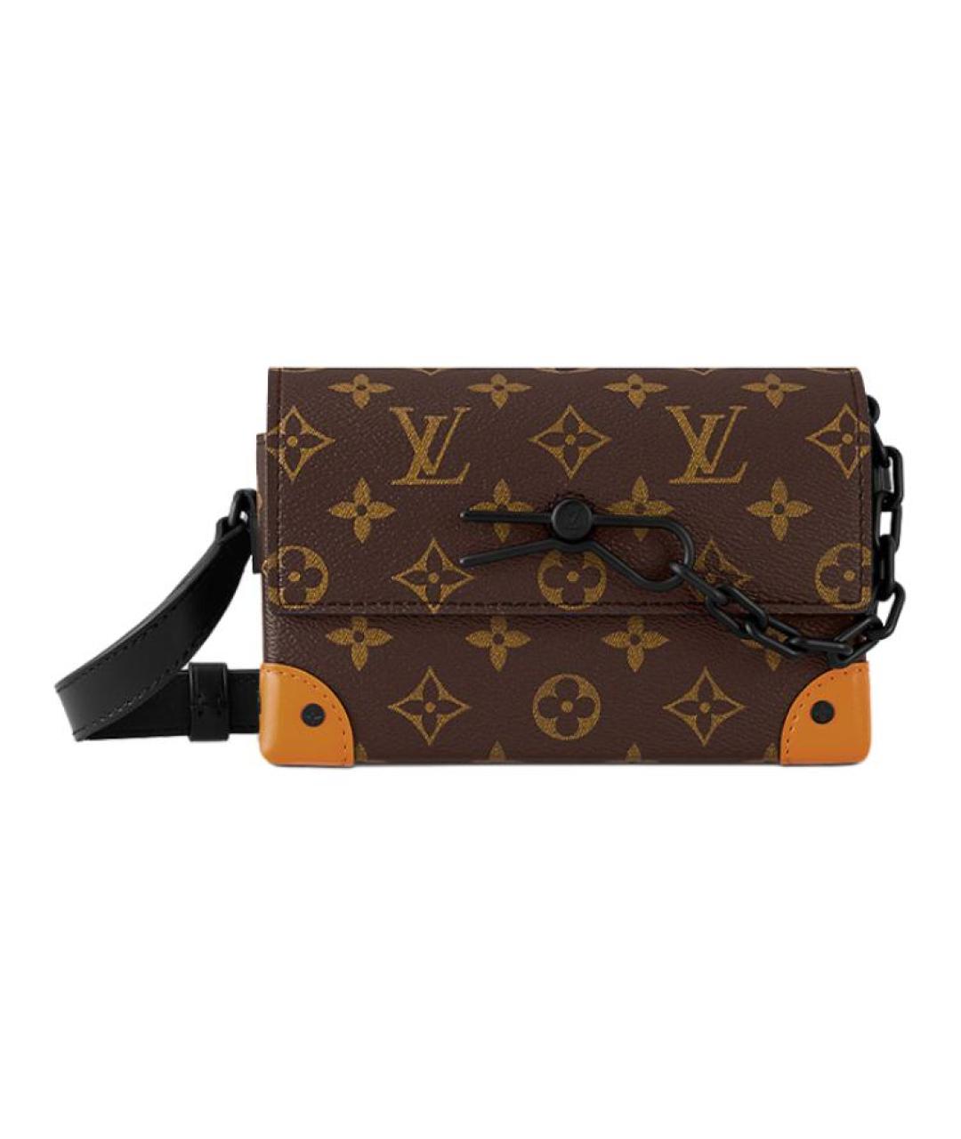 LOUIS VUITTON Коричневая сумка на плечо, фото 1