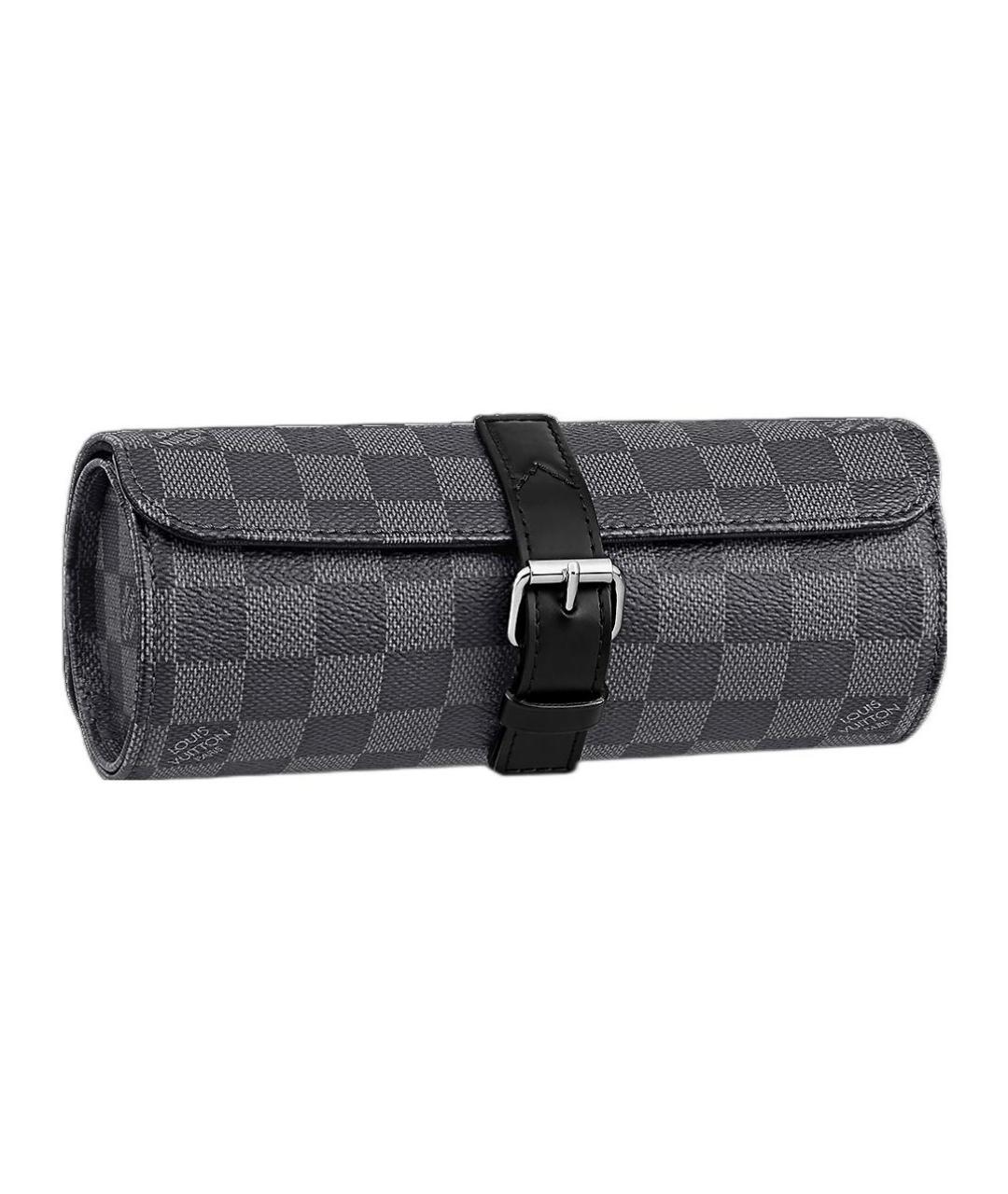 LOUIS VUITTON Черная косметичка, фото 1