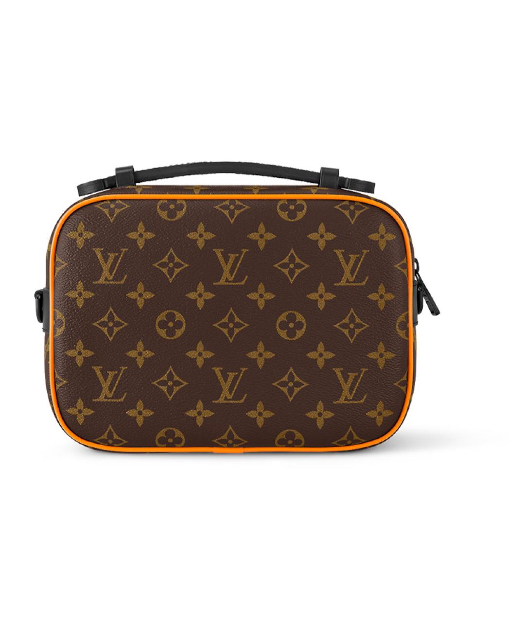 LOUIS VUITTON Коричневая сумка на плечо, фото 4