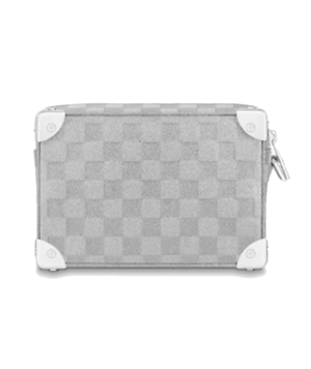 LOUIS VUITTON Серебряная сумка на плечо, фото 4