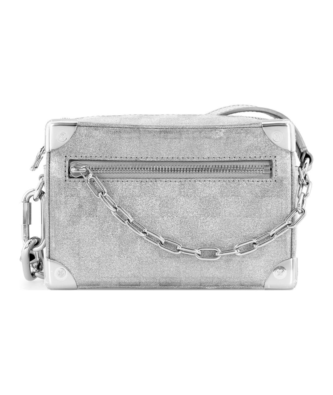 LOUIS VUITTON Серебряная сумка на плечо, фото 2
