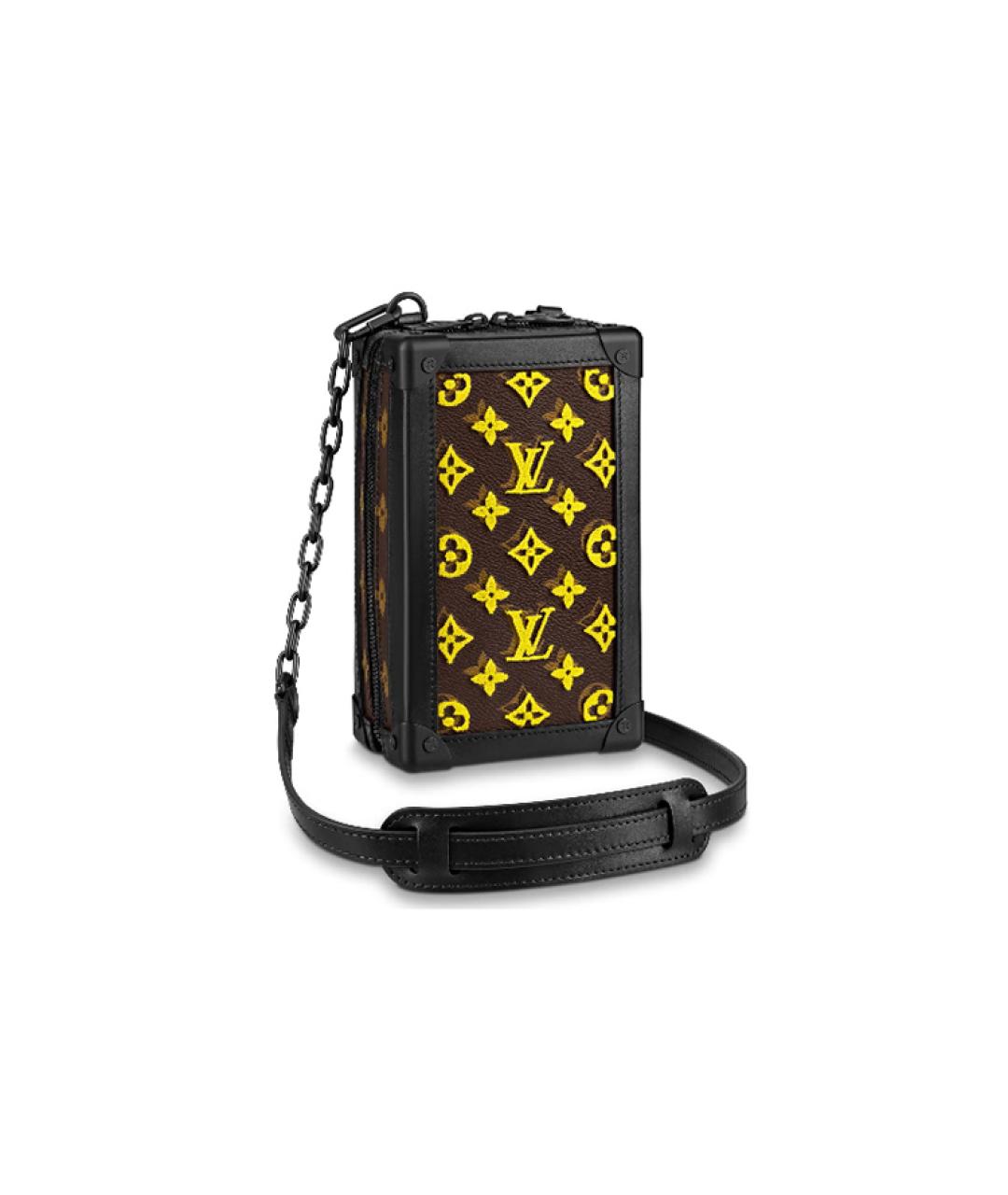 LOUIS VUITTON Черная сумка на плечо, фото 4