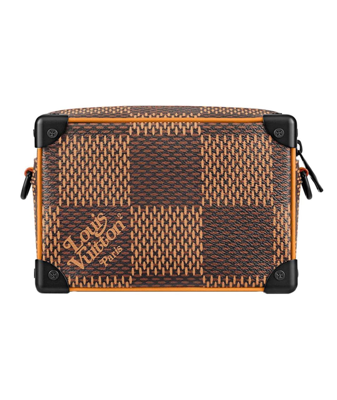 LOUIS VUITTON Коричневая сумка на плечо, фото 4