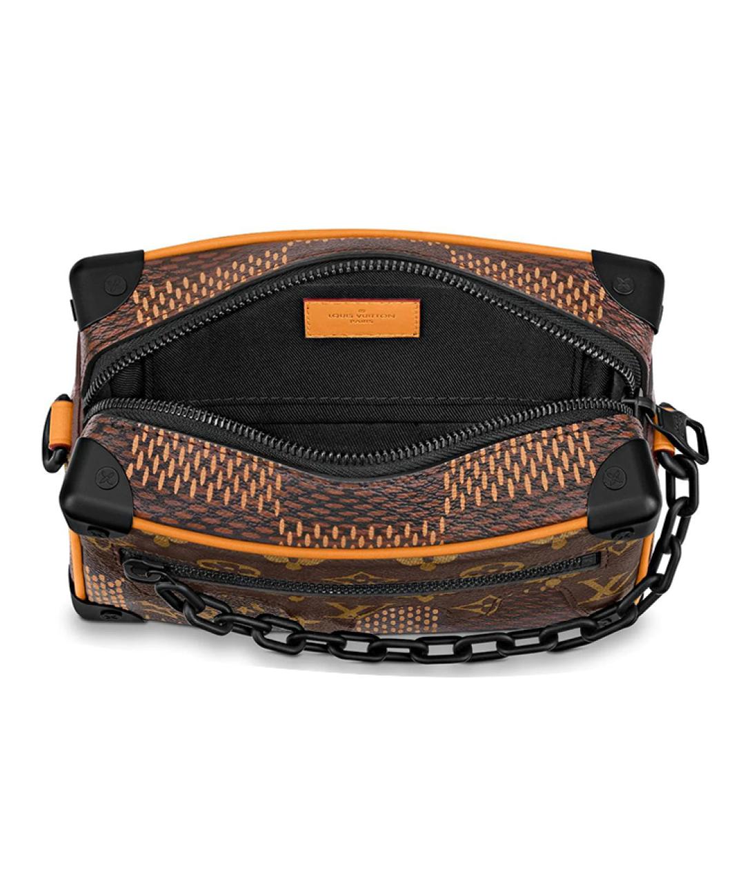 LOUIS VUITTON Коричневая сумка на плечо, фото 3