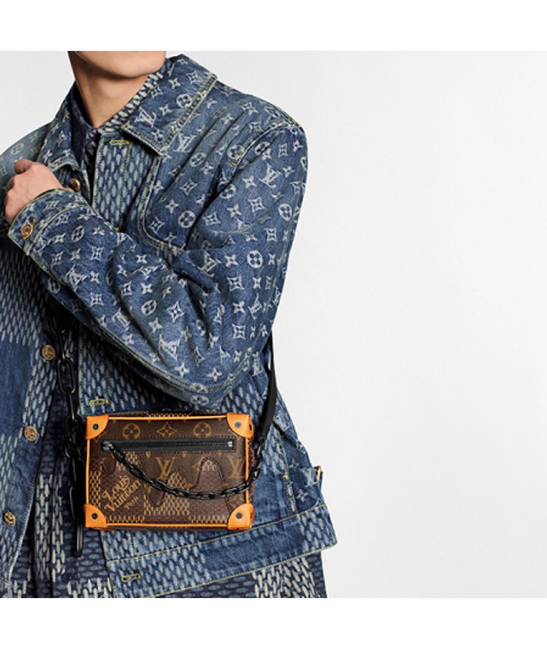 LOUIS VUITTON Коричневая сумка на плечо, фото 6