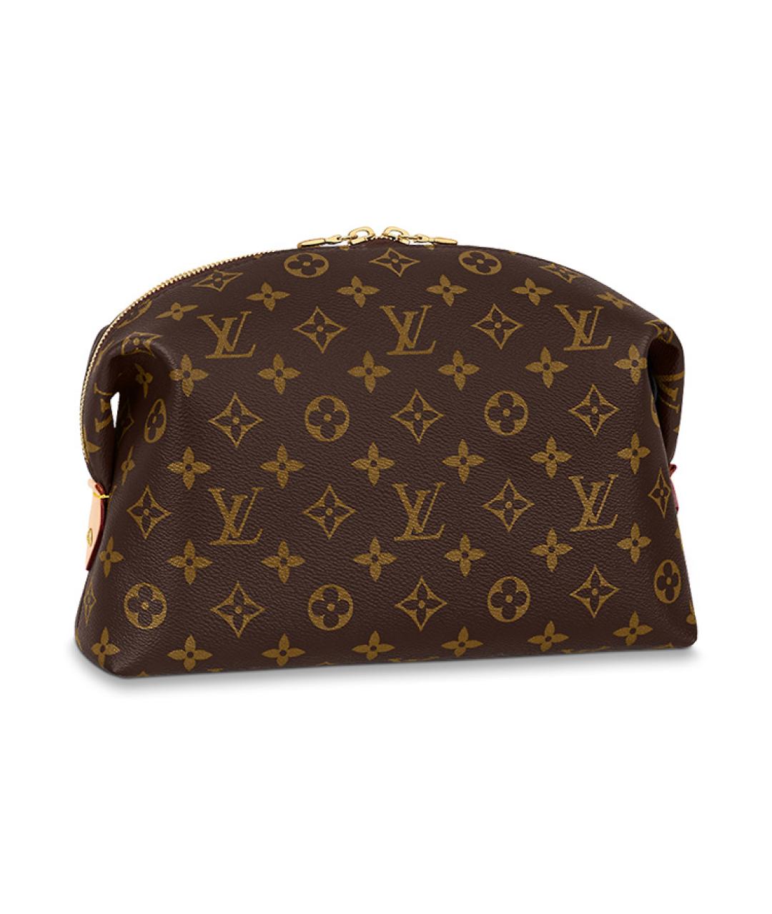 LOUIS VUITTON Коричневая косметичка, фото 1