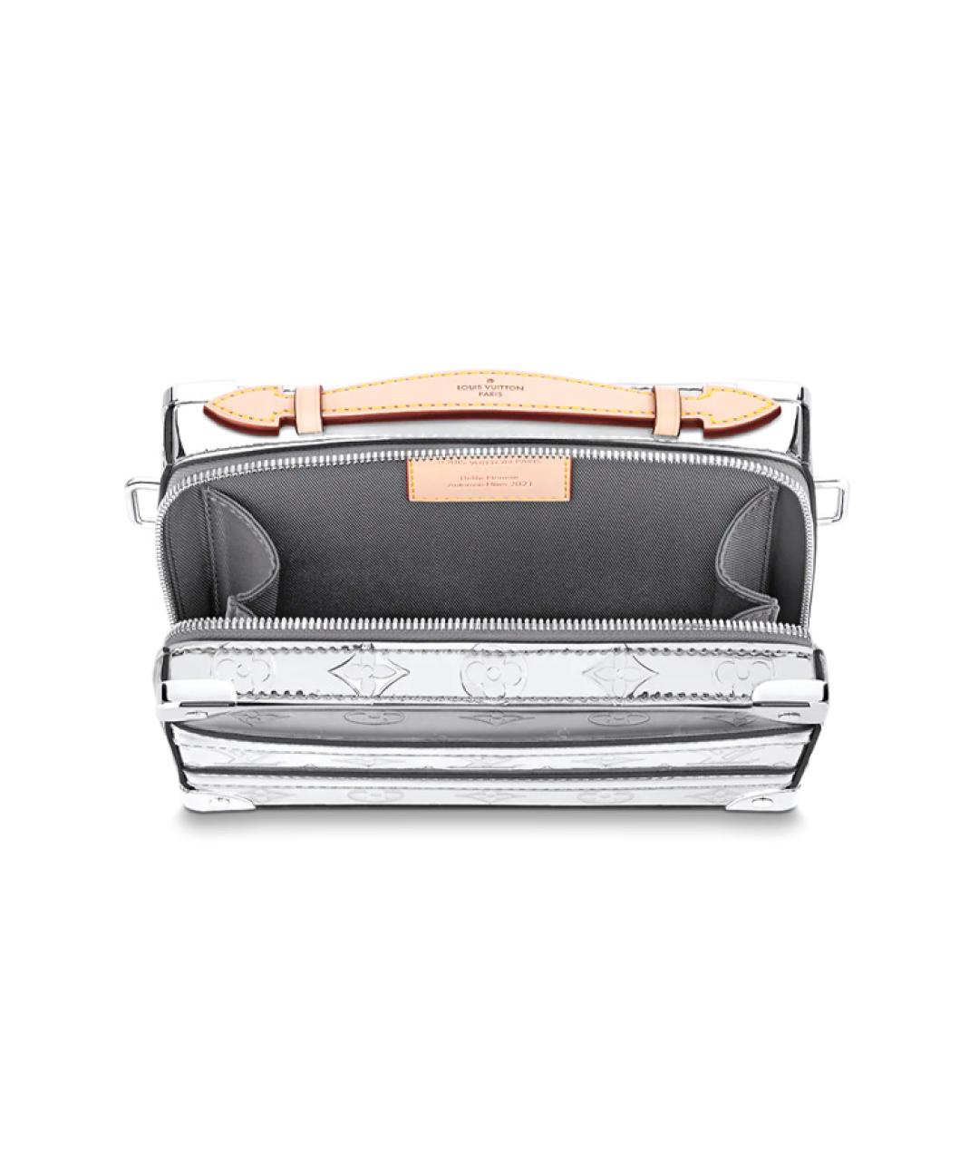 LOUIS VUITTON Серебряная сумка на плечо, фото 4